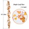 2 Pack Fall Maple Leaf Garland - 6.5ft/Piece Artificial Fall Foliage Garland Autumn Decoration for Home Wedding Halloween Party Thanksgiving
